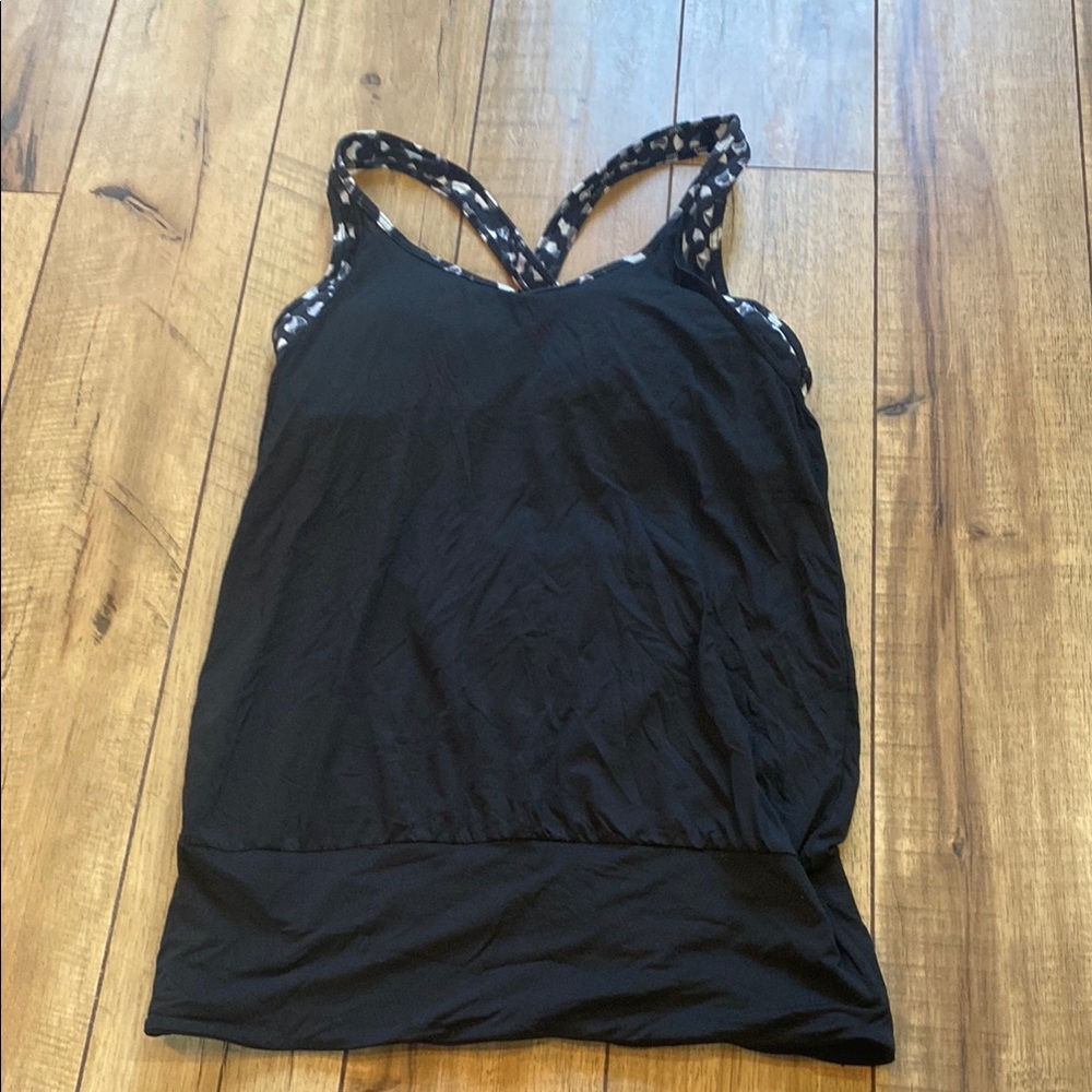 7/$30 Victoria’s Secret Sport Black Strappy Tank Top